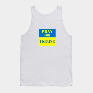 PRAY FOR UKRAINE Tank Top